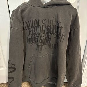 Taylor Swift No Explanation Just Reputation Oversized Merch Hoodie NWT XS/S